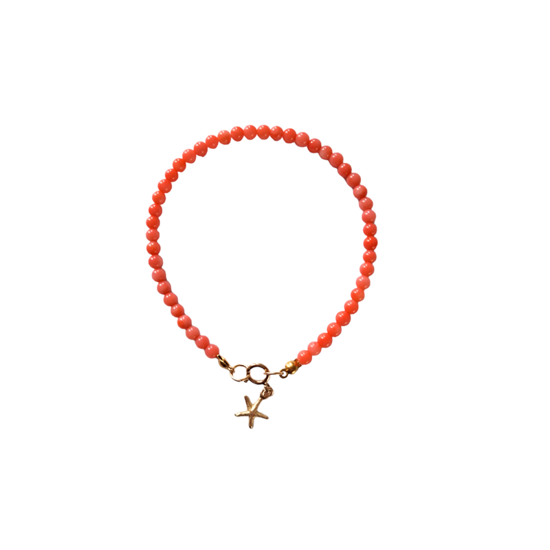 Koraal armband goldfilled