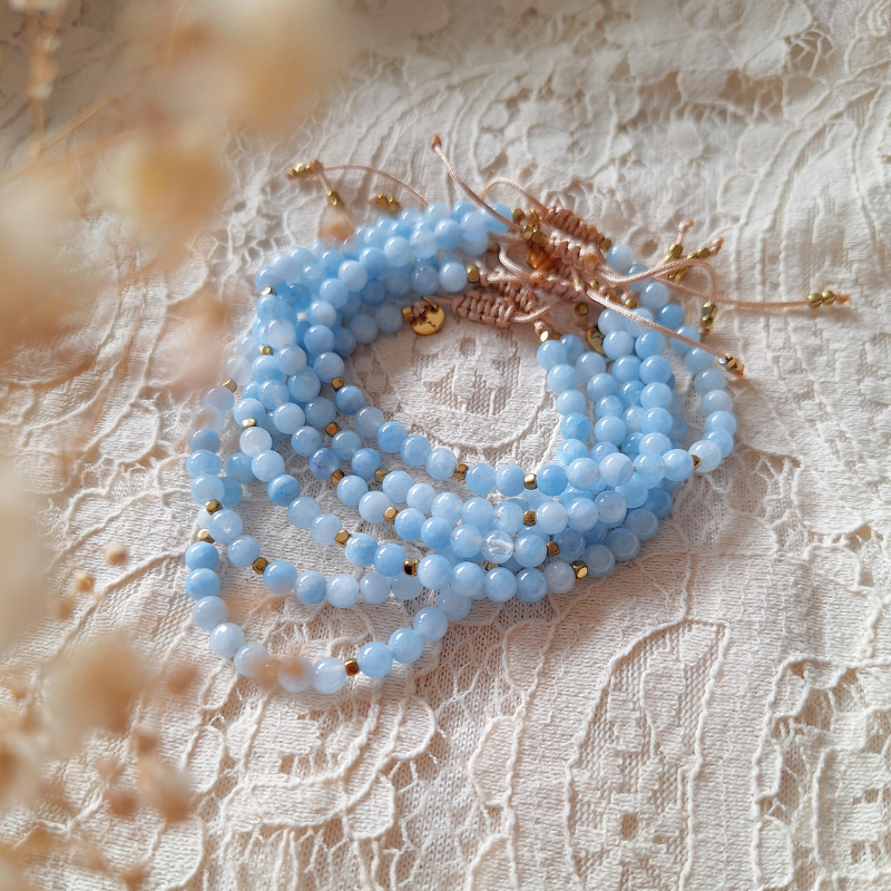 aquamarijn armband hooikoorts ademhaling en balans