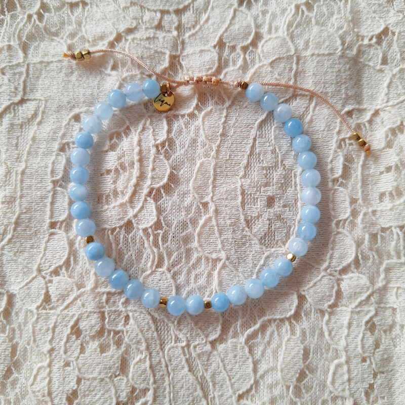 aquamarijn armband hooikoorts spirituele ondersteuning