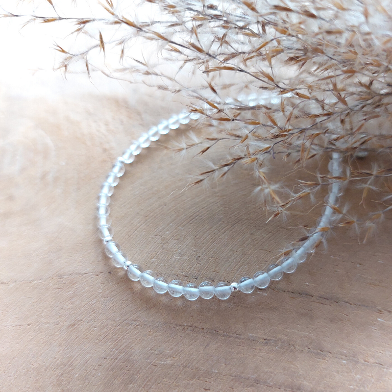 armband bergkristal zilver