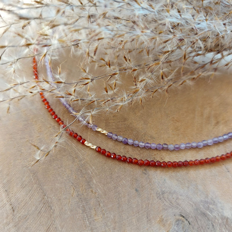 armbanden carneool en amethist winkel