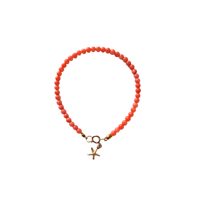 Koraal armband goldfilled