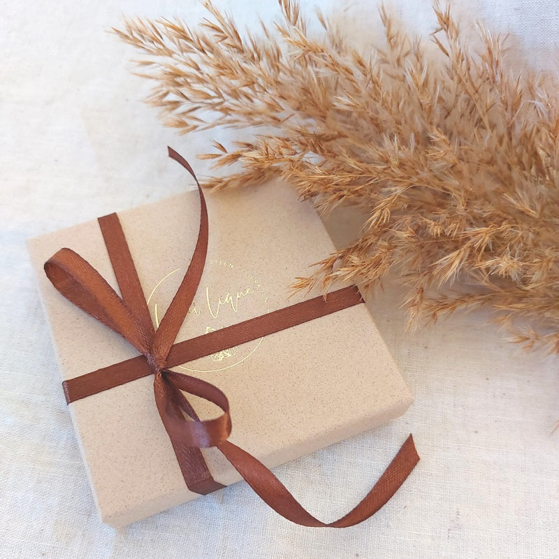 cadeau kaartje met armband rozenkwarts | liefde