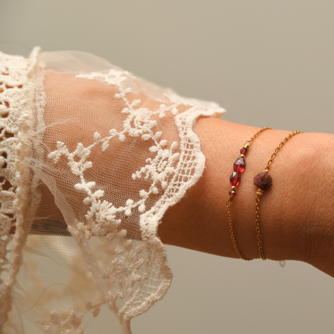 Granaat armband