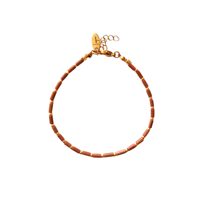 Goudsteen armband goud