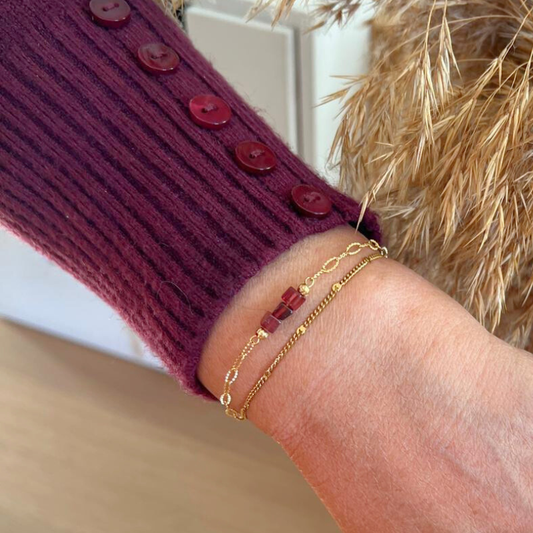 Granaat armband