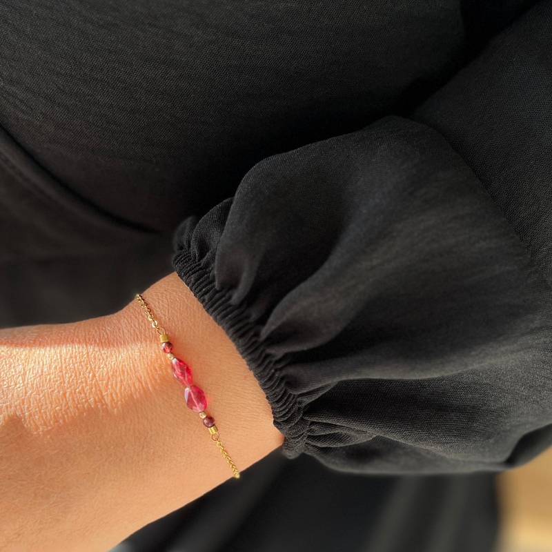 Granaat armband