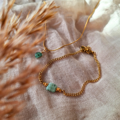 Smaragd armband
