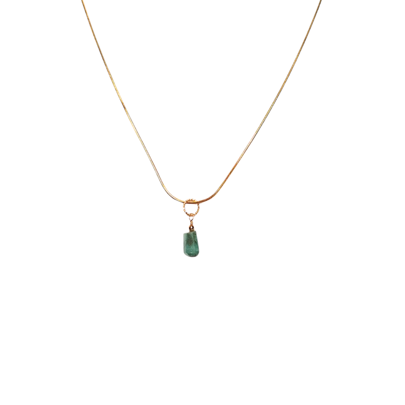Smaragd ketting - Label Lique