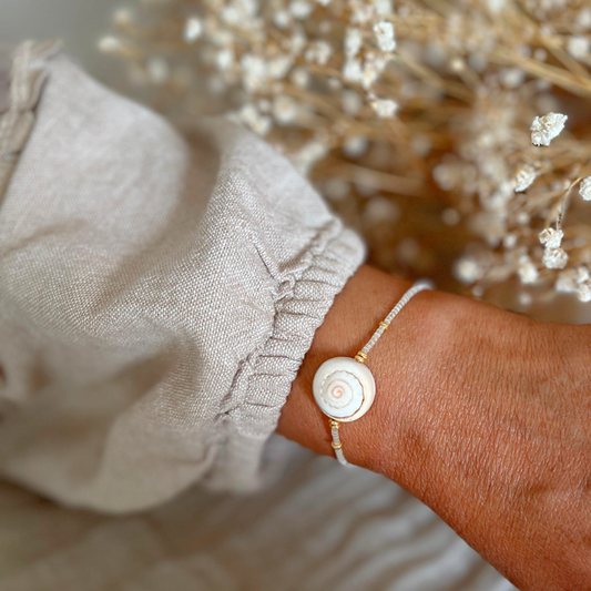 Trompetschelp armband