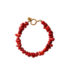 Koraal rood armband - Label Lique