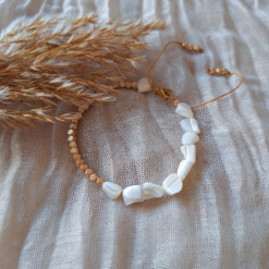 Schelp armband - Label Lique